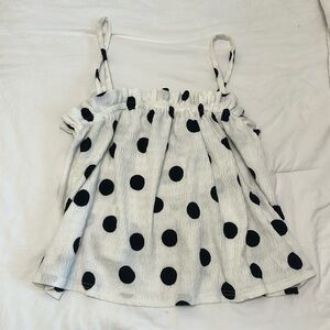 Anthropologie Polka Dot Tank